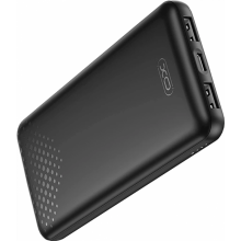 Внешний портативный аккумулятор павербанк XO PB312 зарядное устройство Power Bank 10000 mAh 2xUSB + Type-C Черный Внешний портативный аккумулятор павербанк XO PB312 зарядное устройство Power Bank 10000 mAh 2xUSB + Type-C Черный