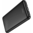 Внешний портативный аккумулятор павербанк XO PB312 зарядное устройство Power Bank 10000 mAh 2xUSB + Type-C Черный