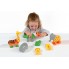 Пазлы детские 3D магнитные животные (тигр, крокодил, слон, жираф) POPULAR Playthings Mix or Match развивающая игрушка конструктор для детей от 1 года безопасная большие детали (PPT-62000)