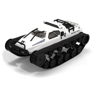 Танк вездеход на радиоуправлении 1:12 Military Police Белый игрушка для детей на пульте со скоростью 12 км/ч (SG-1203W)