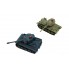 Танки для боя на радиоуправлении 1:32 HuanQi 555 Tiger vs Т-34 2 игрушки на пульте для детей от 8 лет с инфракрасным боем (HQ-555)