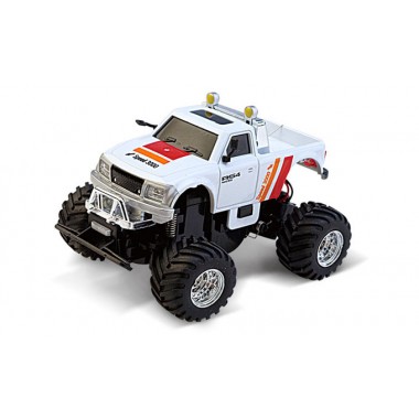 Радіокерована машинка Джип 1:58 Great Wall Toys 2207 Біло-червоний іграшка на пульті для дітей від 6 років з прискоренням (GWT2207-6)