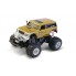 Радиоуправляемая машинка Джип 1:58 Great Wall Toys 2207 Коричневая игрушка на пульте для детей от 6 лет с ускорением (GWT2207-2)