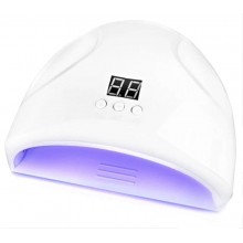 УФ лампа для маникюра Dazzle mini-1 UV/LED 36 Вт настольная для наращивания и сушки ногтей с датчиком и LED дисплеем Белая (47744) УФ лампа для маникюра Dazzle mini-1 UV/LED 36 Вт настольная для наращивания и сушки ногтей с датчиком и LED дисплеем Белая (47744)