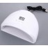 УФ лампа для маникюра Dazzle mini-1 UV/LED 36 Вт настольная для наращивания и сушки ногтей с датчиком и LED дисплеем Белая (47744)