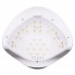 УФ лампа для маникюра SUN X UV/LED 54 Вт настольная для наращивания ногтей сушки гель-лаков и гелей с датчиком движения и таймером + LED дисплей Белая (46655)