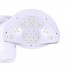 УФ лампа для маникюра SUN X PLUS UV/LED 72 Вт настольная на 2 руки для наращивания ногтей сушки гель-лаков и гелей с датчиком движения и таймером + LED дисплей Белая (48217)