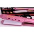 Утюжок выпрямитель для волос Gemei GM 2957 Straight Professional с терморегулятором на 4 режима 140-210°С Розовый