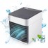 Портативный мини кондиционер Arctic Air Ultra 2x переносной охладитель с увлажнителем подсветкой и освежителем 7 Вт 3 скорости (48382)