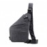 Чоловіча сумка Cross Body 6016 Grey антизлодій на праве плече водовідштовхувальна тканина (6909 Z)