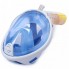 Подводная маска для снорклинга Easybreath Blue L/XL полнолицевая, для дайвинга, крепление под экшн камеру (67849/1 SH)