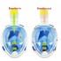 Подводная маска для снорклинга Easybreath Blue L/XL полнолицевая, для дайвинга, крепление под экшн камеру (67849/1 SH)