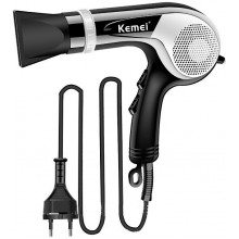 Профессиональный фен для укладки волос Kemei KM-8869 3000 Вт электрический с ионизацией с насадкой концентратором холодным обдувом 3 режима (46313 I)