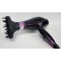 Профессиональный электрический фен для волос Promotec PM-2303 3000W с насадками диффузором и концентратором для укладки и сушки 2 скорости 2 режима и защита от перегрева (46764 I)