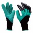 Садовые перчатки Garden Genie Gloves S с когтями черно-бирюзовые (57404 PD)