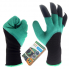 Садовые перчатки Garden Genie Gloves S с когтями черно-бирюзовые (57404 PD)