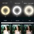 Кольцевая LED лампа 3 в 1 Ring L07 со штативом с раскладной триногой держатель для телефона и селфи кольцо для блогера диаметром 16 см (47794 I-D)