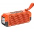 Портативная беспроводная блютуз колонка Hopestar P17 Speaker Mini Оранжевая 10 Вт Bluetooth 4.2 с радио флешкой и влагозащитой IPX6 (48283)