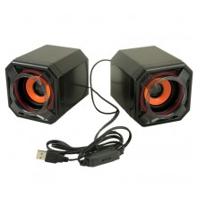 Колонки для компьютера и ноутбука MD Speaker A8 мощная компьютерная акустика на 10 Вт питание от USB регулятор громкости на шнуре (44978) Колонки для компьютера и ноутбука MD Speaker A8 мощная компьютерная акустика на 10 Вт питание от USB регулятор громкости на шнуре (44978)