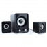 Акустическая система USB SPEAKER FT-202 колонки для компьютера и ноутбука 2.1 с сабвуфером и сателлитами 9 W питание от USB подключение Mini-jack 3.5 мм (46901)