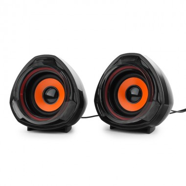 Колонки для компьютера и ноутбука MD Speaker A7 мощная компьютерная акустика на 10 Вт с регулятором громкости питание от USB (48048)