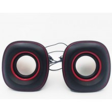 Колонки для компьютера и ноутбука G-SYSTEM G105 компьютерная акустика на 6 Вт питание от USB регулятор громкости Черные с красным (48146) Колонки для компьютера и ноутбука G-SYSTEM G105 компьютерная акустика на 6 Вт питание от USB регулятор громкости Черные с красным (48146)