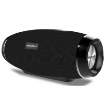 Портативная блютуз колонка Hopestar H27 SPEAKER Черная 10 ВТ беспроводная с флешкой радио и стерео звуком Bluetooth 4.1 подсветка USB (47016 I)