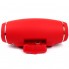 Портативная блютуз колонка Hopestar H27 SPEAKER Красная 10 ВТ беспроводная с флешкой радио и стерео звуком Bluetooth 4.1 подсветка USB (46993 I)