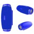 Портативная блютуз колонка Hopestar H27 SPEAKER Синяя 10 ВТ беспроводная с флешкой радио и стерео звуком Bluetooth 4.1 подсветка USB (46998 I)