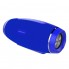 Портативная блютуз колонка Hopestar H27 SPEAKER Синяя 10 ВТ беспроводная с флешкой радио и стерео звуком Bluetooth 4.1 подсветка USB (46998 I)