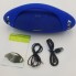 Портативная блютуз колонка Speaker Hopestar H37 WS Original Синяя 10 ВТ беспроводная с флешкой радио и хорошим стерео звуком влагозащита + стереопара (47367 I)