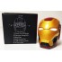 Портативна бездротова блютуз колонка Залізна людина Iron Man акустика на 5 ВТ зарядка від USB з підсвіткою очей TF вологостійка (48182)