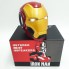 Портативна бездротова блютуз колонка Залізна людина Iron Man акустика на 5 ВТ зарядка від USB з підсвіткою очей TF вологостійка (48182)