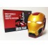Портативна бездротова блютуз колонка Залізна людина Iron Man акустика на 5 ВТ зарядка від USB з підсвіткою очей TF вологостійка (48182)