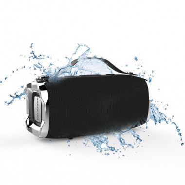 Портативная блютуз колонка Hopestar H36 Speaker Original Mini Черная 6 Вт беспроводная музыкальная акустика с радио флешкой и Bluetooth 4.2 влагозащита (47270 I)