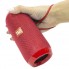Портативная блютуз колонка T&G TG-117 SPEAKER Красная 10 ВТ беспроводная с флешкой радио и слотом для карты Bluetooth 4.2 USB влагостойкая (47247 I)