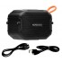 Портативная беспроводная блютуз колонка Hopestar T8 Bass Speaker Mini 3 Вт с флешкой радио FM и защитой от влаги Bluetooth 5.0 Чёрная (48288)
