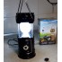 Фонарь светодиодный аккумуляторный для кемпинга 2 в 1 Magic Camplight JY-5700T Mini Original ручной на солнечной батарее + power bank для телефона (JY-5700T-black)