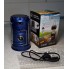 Фонарь светодиодный аккумуляторный для кемпинга 2 в 1 Magic Camplight JY-5700T Mini Original ручной на солнечной батарее + power bank для телефона (JY-5700T-blue)
