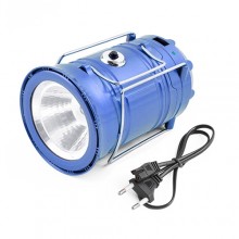 Кемпинговый фонарь светодиодный аккумуляторный Magic Camplight Original 5800T 6LED+1W голубой ручной на солнечной батарее + power bank для телефона (4762 L) Кемпинговый фонарь светодиодный аккумуляторный Magic Camplight Original 5800T 6LED+1W голубой ручной на солнечной батарее + power bank для телефона (4762 L)