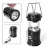 Фонарь светодиодный аккумуляторный для кемпинга 2 в 1 Magic Camplight Original ручной на солнечной батарее + power bank для телефона (SX-5800T)