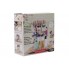Органайзер для хранения косметики украшений и бижутерии Cosmetic Storage Box 3D Rotating 360° поворотный акриловый контейнер на 3 яруса раскладной Черный (48678)