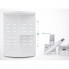 Органайзер для хранения косметики украшений и бижутерии Cosmetic Storage Box 3D Rotating 360° поворотный акриловый контейнер на 3 яруса раскладной Белый (48679)