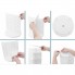 Органайзер для хранения косметики украшений и бижутерии Cosmetic Storage Box 3D Rotating 360° поворотный акриловый контейнер на 3 яруса раскладной Белый (48679)