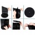 Органайзер для хранения косметики украшений и бижутерии Cosmetic Storage Box 3D Rotating 360° поворотный акриловый контейнер на 3 яруса раскладной Черный (48678)