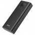 Внешний аккумулятор для телефона Power Bank Hoco J46 Premium портативное зарядное устройство на 10000 мАч с 2 USB и портом Lightning  + LCD дисплей уровня заряда (47519 I)