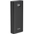 Внешний аккумулятор для телефона Power Bank Hoco J46 Premium портативное зарядное устройство на 10000 мАч с 2 USB и портом Lightning  + LCD дисплей уровня заряда (47519 I)