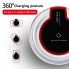 Беспроводная зарядка для телефона Fantasy K9 QI Wireless Charger Черная 5 Вт универсальное зарядное устройство для iphone самсунг xiaomi поддерживающих беспроводную зарядку (47186 I)