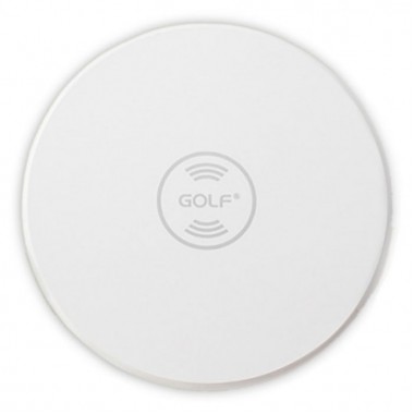 Беспроводная зарядка qi для телефона Golf GF-WQ3 Wireless Charger Белая 5 Вт зарядное устройство для самсунг iphone xiaomi поддерживающие беспроводную зарядку (47372 I)