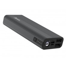 Внешний аккумулятор для телефона Power Bank Hoco J54 Premium портативное зарядное устройство на 10000 мАч 2 USB индикатор заряда + фонарик (47896 I) Внешний аккумулятор для телефона Power Bank Hoco J54 Premium портативное зарядное устройство на 10000 мАч 2 USB индикатор заряда + фонарик (47896 I)